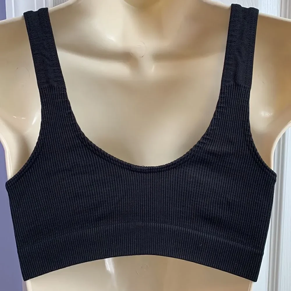 Victoria’s Secret Body by Victoria Unlined No Wire Bra Bralette S Black